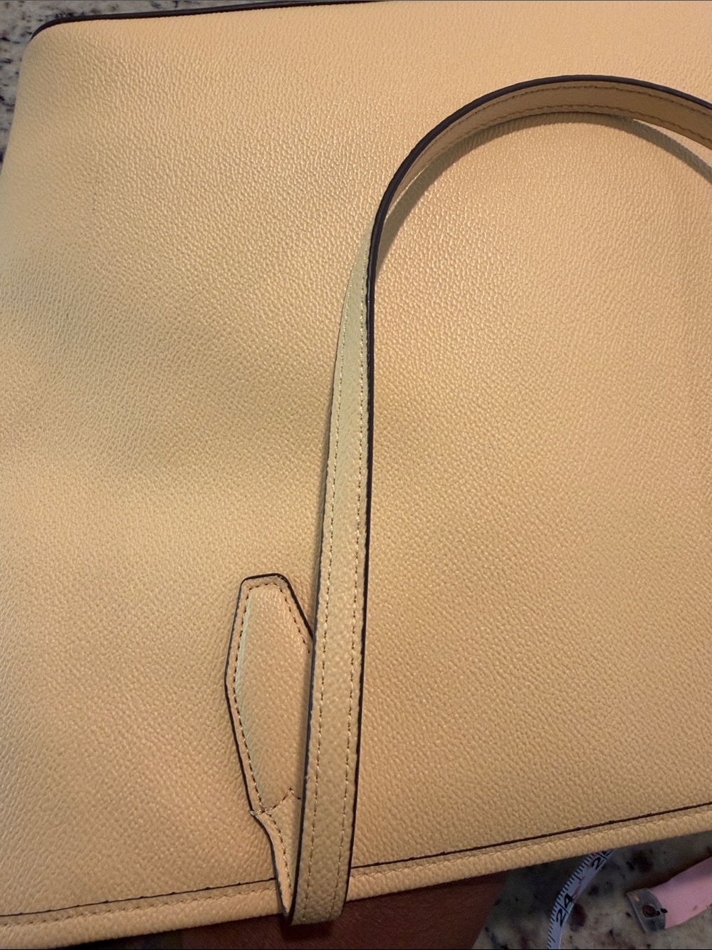 kate spade lemon yellow leather tote - Picture 15 of 15